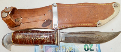 VANHA Puukko Partio Tankavaara Iiisakki Järvenpää?