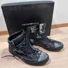Emporio Armani mustat nahkaiset sneakers, koko 41 - pikkukuva 1