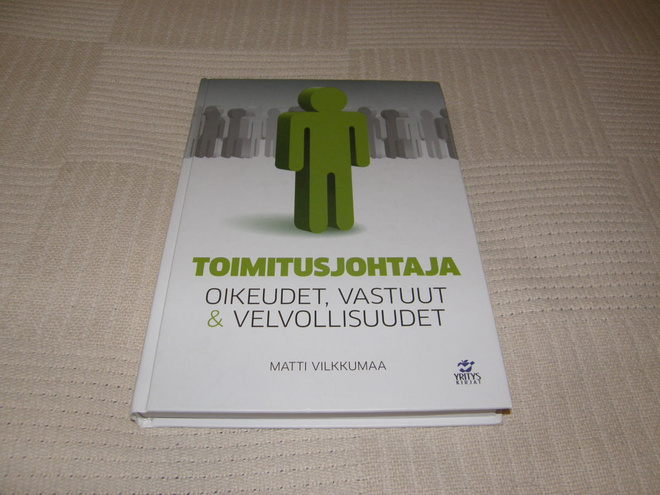 Matti Vilkkumaa Toimitusjohtaja  -sid