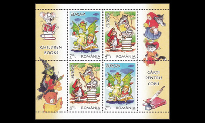 Romania 6427-8BL467_II ** Europa lastenkirjat (2010)
