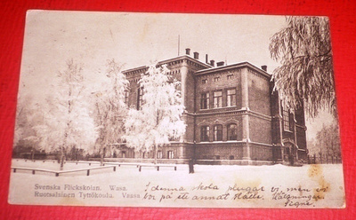 Vaasa - Ruotsalainen Tyttökoulu 1924 (K8)