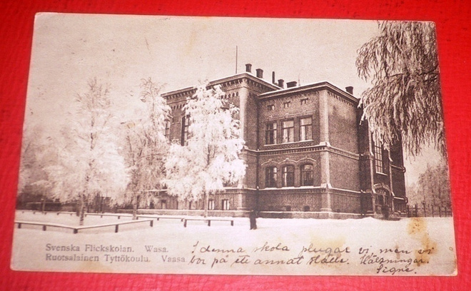 Vaasa - Ruotsalainen Tyttökoulu 1924 (K8)
