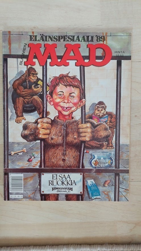Suomen Mad spesiaali 1989: 3 - Eläinspesiaali