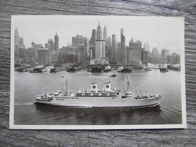 GRIPSHOLM...New Yorkissa...Swedish American Line.