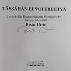 Risto Urrio : Tässähän ei voi erehtyä : Jyväskylän rautat... - pikkukuva 2