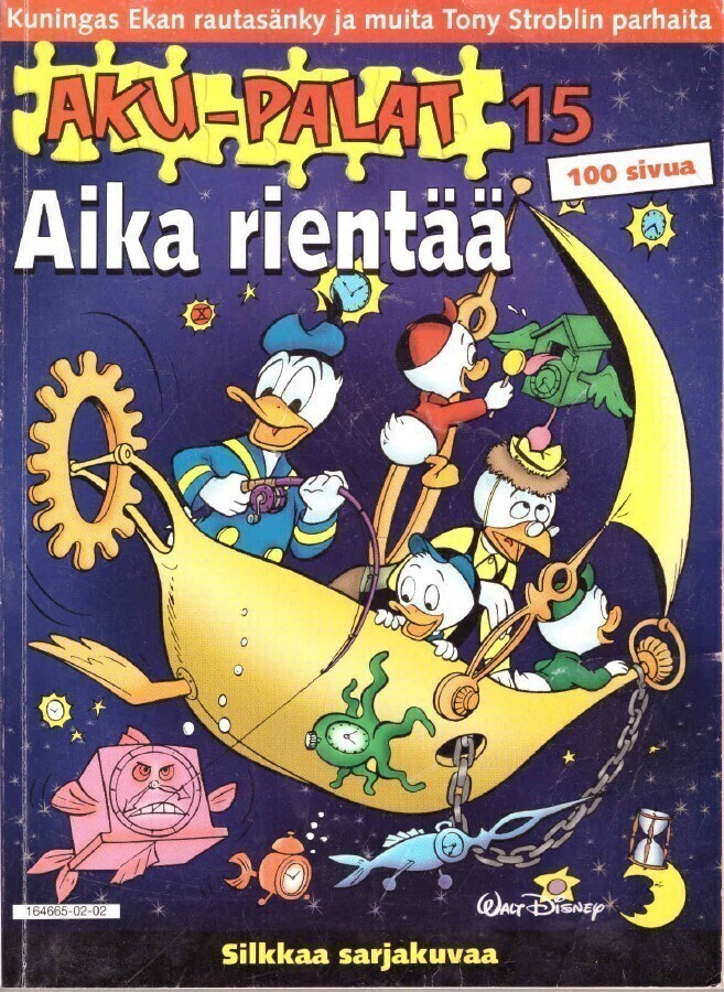 Aku-palat #15 - Aika rientää (100s, 9 tarinaa)