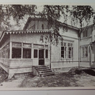 Punkaharjun Lomakylän ruokasalin kuisti, p. 1946 - pikkukuva 1