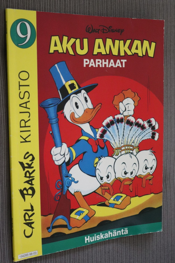 Huiskahäntä Carl Barks kirjasto 9 ( 3.p. 1998 )