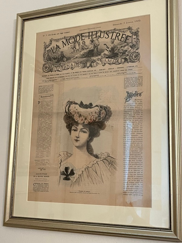La Mode Illustree -lehden etsivu v 1902 Nizzasta