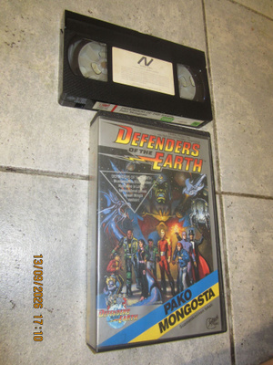 Defenders of the Earth VHS (Isokoppainen vuokrakasetti)