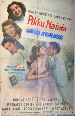 Elokuvajuliste: Pikku Naisia (Elizabeth Taylor)