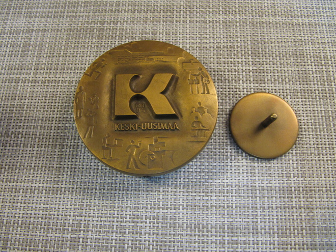 Keski-Uusimaa mitali 1984 /Raimo Heino 1984.