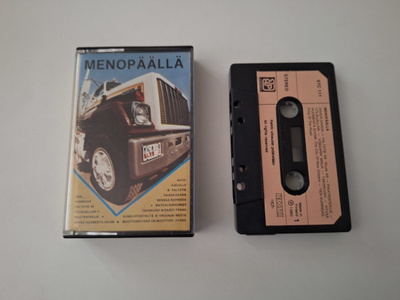 MENOPÄÄLLÄ - Jarno Sarjanen, Kari Kuuva ym .  c-kasetti