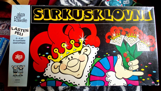 Alga Sirkusklovni Vintage Lautapeli