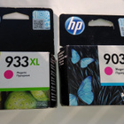 MUSTEKASETIT HP 903 + HP 933XL - pikkukuva 1