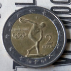 KREIKKA Ateena 2004 Olympialaiset 2€ Juhlaraha - pikkukuva 1