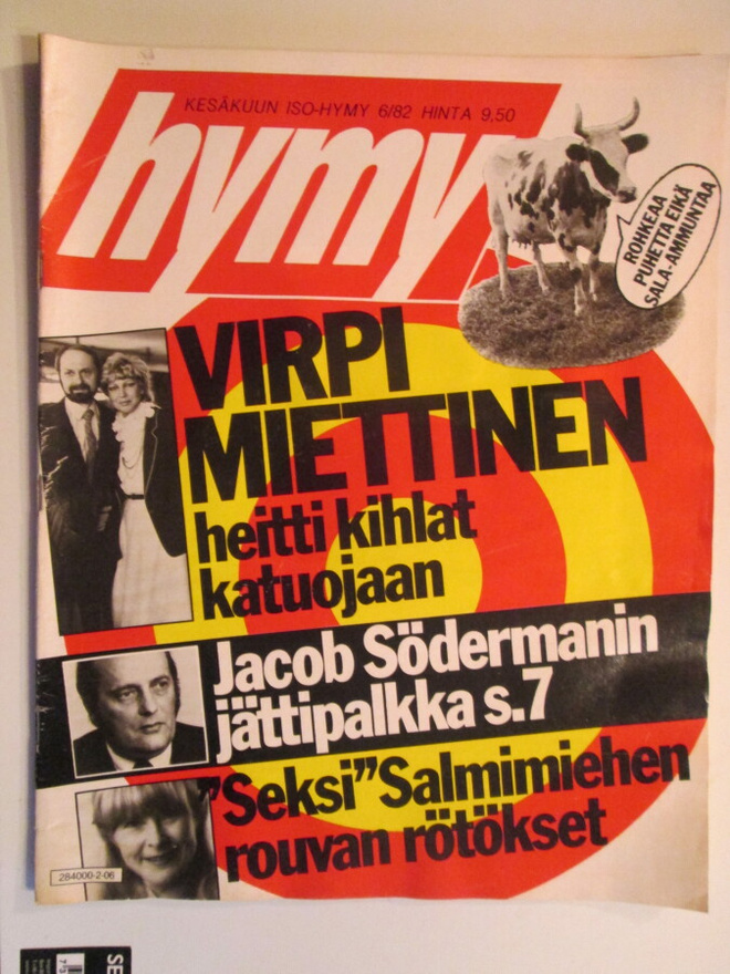 HYMY LEHTI 6 / 1982 SISÄLLYSLUETTELO KUVA 2 JA 3