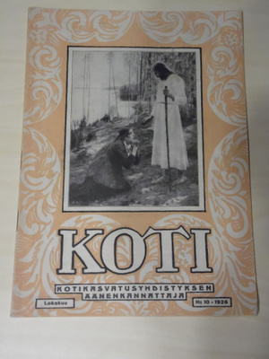 KOTIKASVATUSYHDISTYKSEN ÄÄNENKANNATTAJA vuodelta 1926