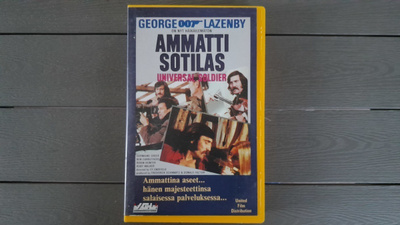 VHS: Ammattisotilas, FIx United VCL (George Lazenby 1971)