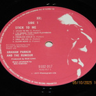 *LP* GRAHAM PARKER AND THE RUMOUR Stisk To Me - pikkukuva 5