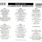 cd, Classically Romantic. Deluxe 5 CD Set [classic] - pikkukuva 2