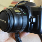 Olympus OM88 filmikamera musta - pikkukuva 4