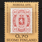 1975 NORDIA-postimerkkinäyttelyn merkki** ja  FDC-kirje - pikkukuva 2