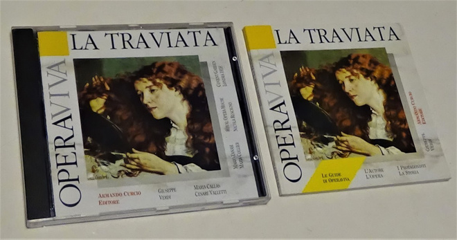 Giuseppe Verdi : La Traviata  - Opera Viva CD