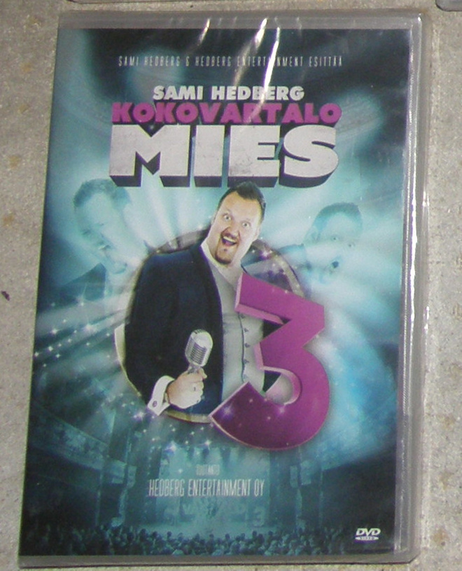 Sami Hedberg - Kokovartalomies 3 - DVD UUSI