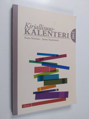 kirjallisuuskalenteri 2012