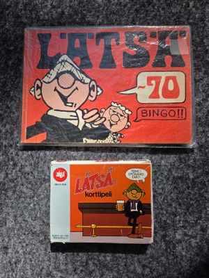 Lätsä -lehti plus pelikortit
