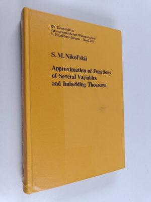 S. M. Nikol'skij : Approximation of functions of several ...