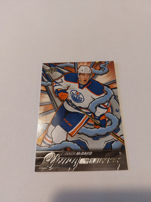 2024-25 UD Young Guns Renewed Series 2 #201 Connor McDavid