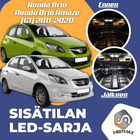 Honda Brio (G1) Sisätilan LED-sarja 4-osainen - pikkukuva 1