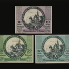 Itävalta Notgeld 10, 20, 50 Heller, Weissenkirchen 1920 - pikkukuva 1