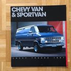 Esite Chevrolet Chevy Van & Sportvan 1987. GM USA - pikkukuva 1