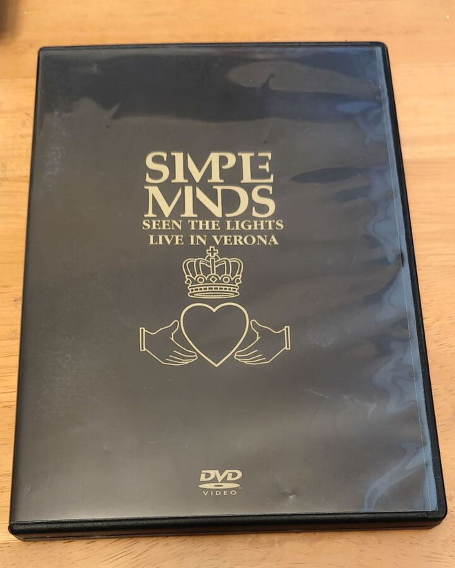 Simple Minds Seen The lights - Live in Verona DVD