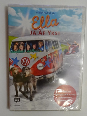 cd, Timo Parvela - Ella ja Äf Yksi -äänikirja - UUSI