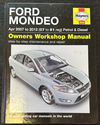 Haynes 5548 Ford Mondeo 2007 - 2012 korjausopas