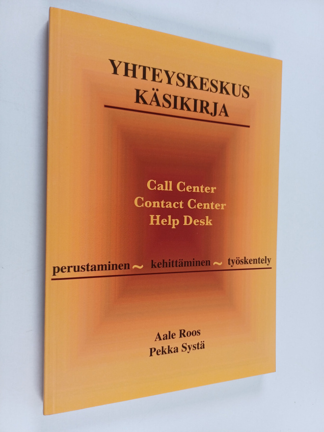 Aale Roos : Yhteyskeskuskäsikirja