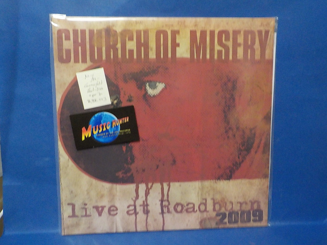 CHURCH OF MISERY - LIVE AT ROADBURN  2009 M-/M- HOL 2010  LP