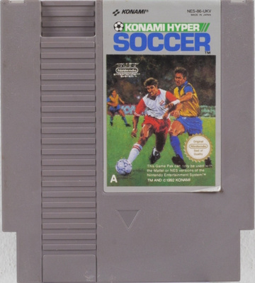 Konami Hyper Soccer (UK Release)