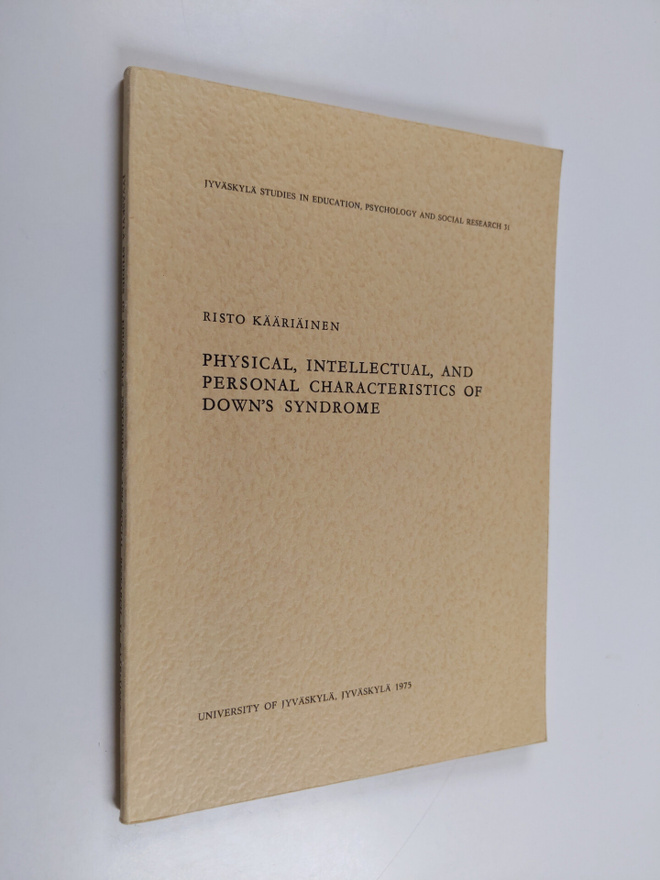 Risto Kääriäinen : Physical, Intellectual, and Personal C...