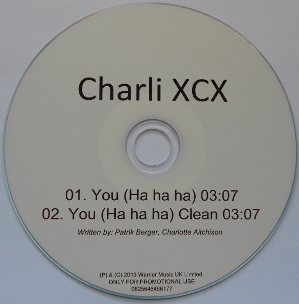 Charli XCX – You (Ha Ha Ha) Promo CD