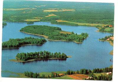 Vilppula: ilmakuva (Tmi Karhumäki n:o597, väri)