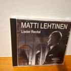 Matti Lehtinen:Lieder Recital CD - pikkukuva 1