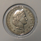 Switzerland. 20 rappen 1956. - pikkukuva 1