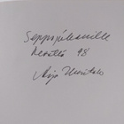 Arja Uusitalo : Meren syli (signeerattu, tekijän omiste) - pikkukuva 3