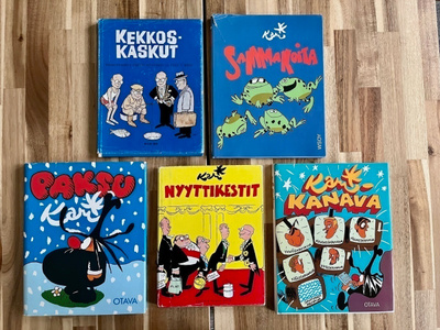 Viisi kappaletta Kari -kirjoja