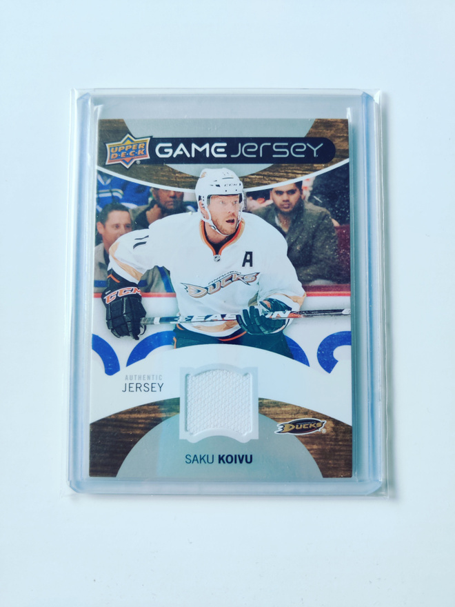 Saku Koivu 12-13 UD Game Jersey